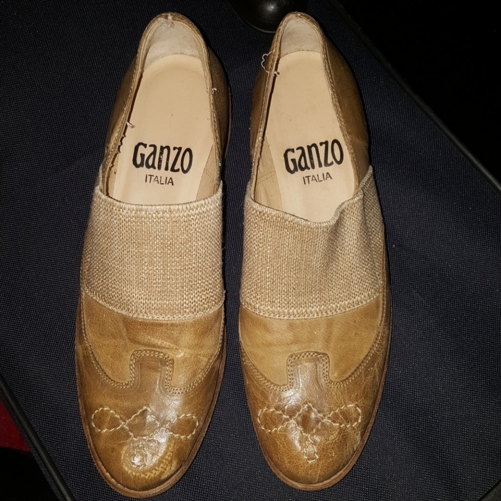 Italian leather loafers