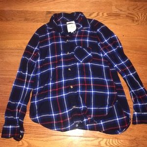 Boyfriend fit American Eagle flannel size Small