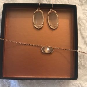 Kendra Scott Rose Gold Earrings