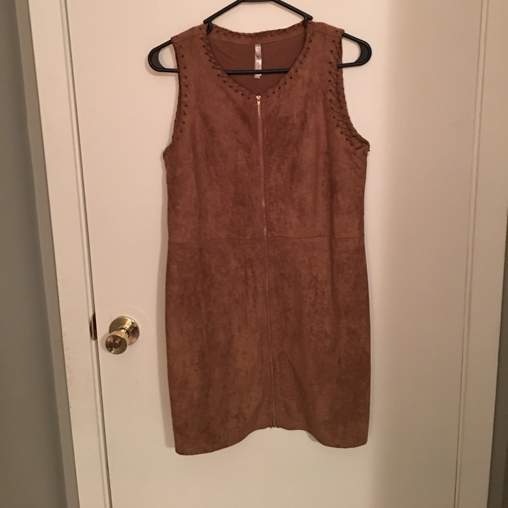 Suede Dress