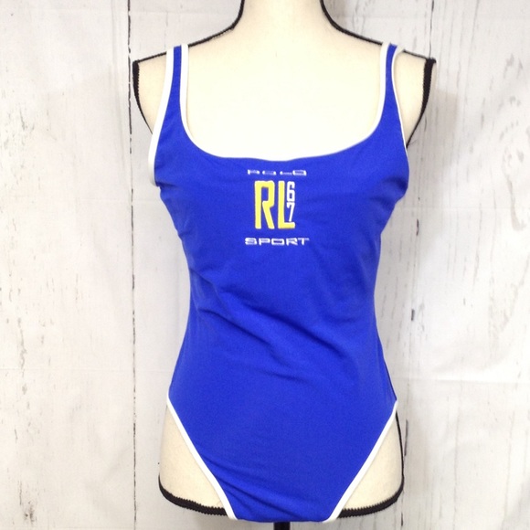 ralph lauren  sport blue label Other - RALPH LAUREN SPORT Vintage One-Piece Swimwears