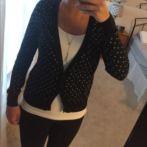 Victoria's Secret Black & White Cardigan