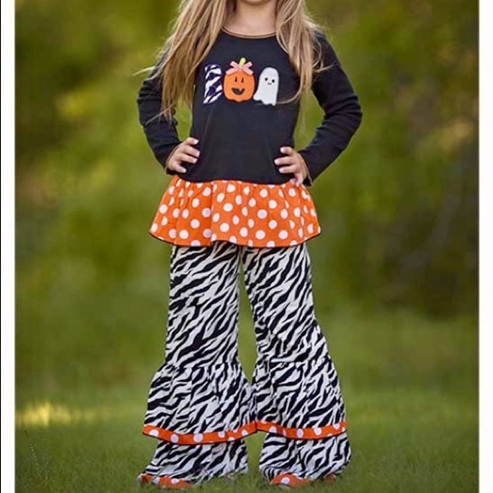 Boo Tunic and Ruffle Pants - Picture 2 of 3