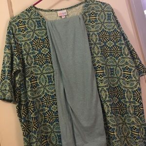 Lularoe Irma and leggings set