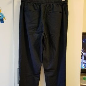 Blue cotton joggers