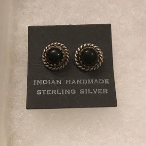 Indian Handmade Sterling Silver Studs