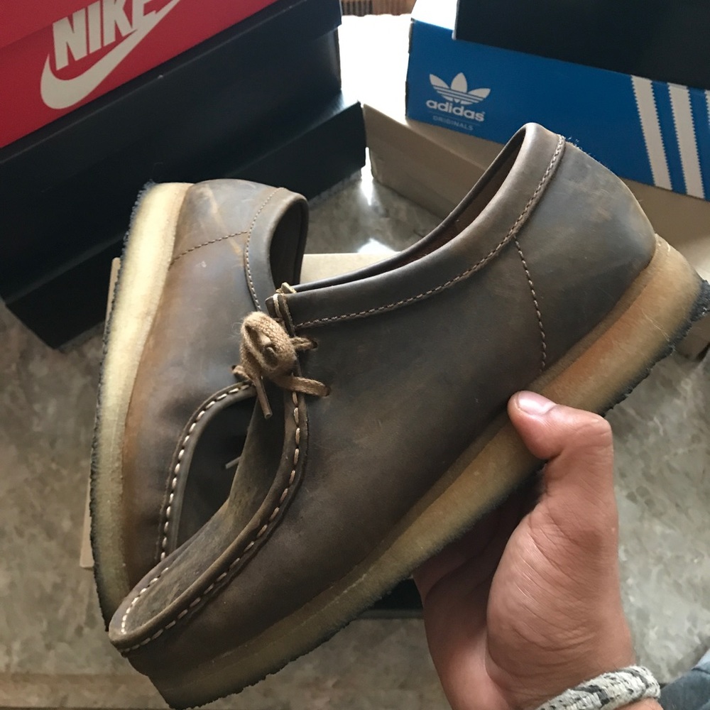Clarks wallabees