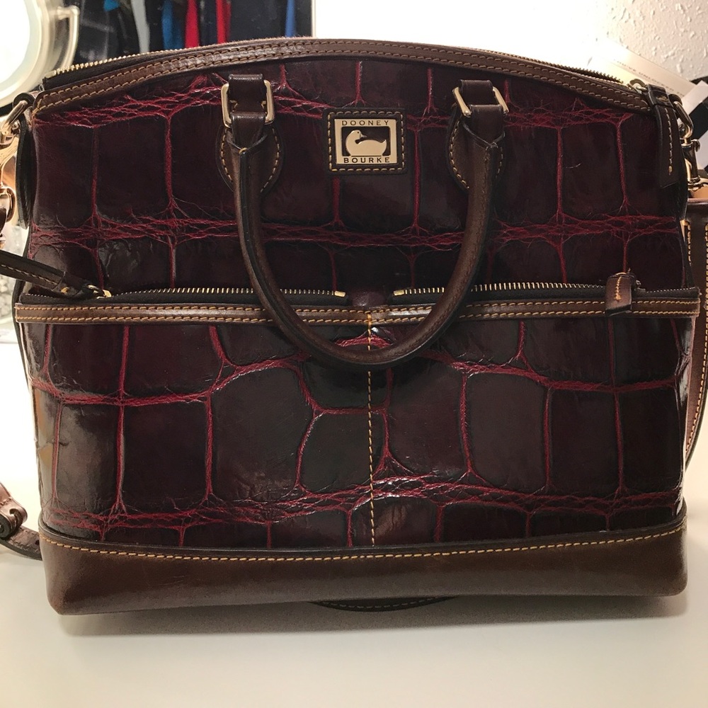 Dooney & Bourke Double Pocket Satchel