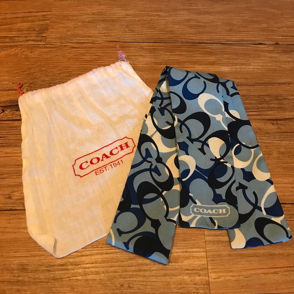 Coach Pony Tail / Bag Scarf