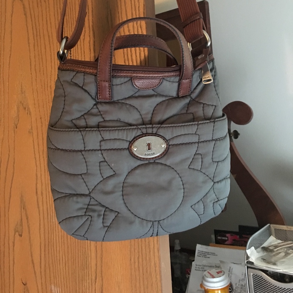 Vintage fossil cross