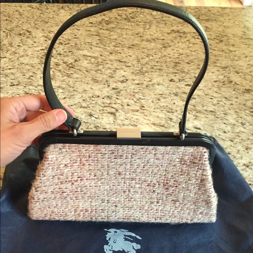 Burberry Vintage Wool Bag