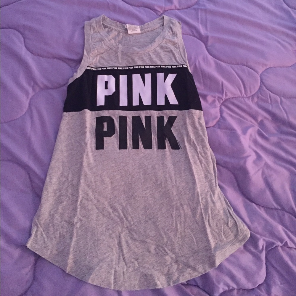 VS PINK muscle tee