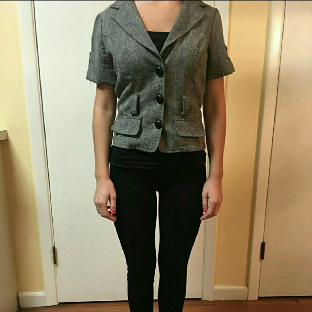 Short Sleeve Blazer