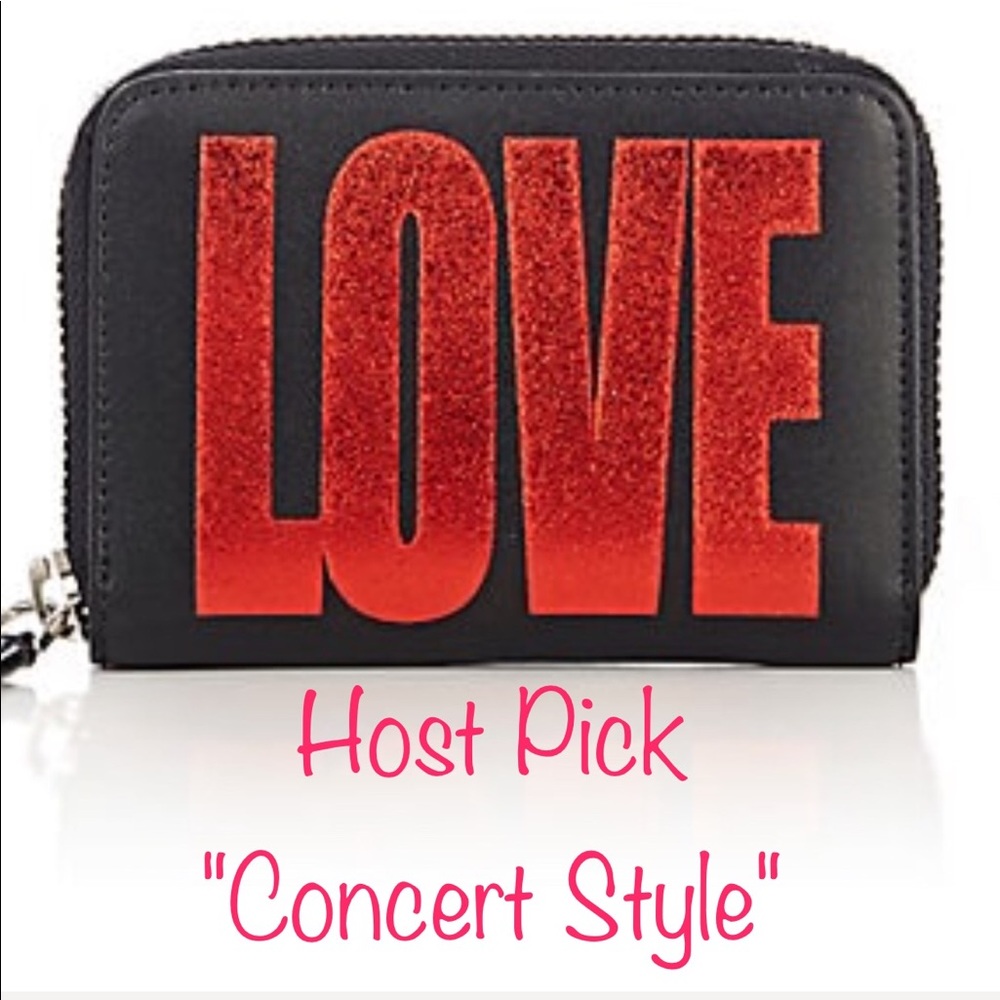 ❌HOLD❌Givenchy LOVE mini zip wallet - Picture 1 of 8