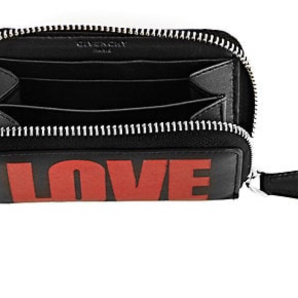 ❌HOLD❌Givenchy LOVE mini zip wallet - Picture 7 of 8