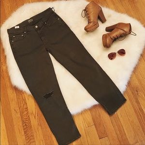 MOTHER -The Dropout Blowout Boyfriend Jeans NWT 27