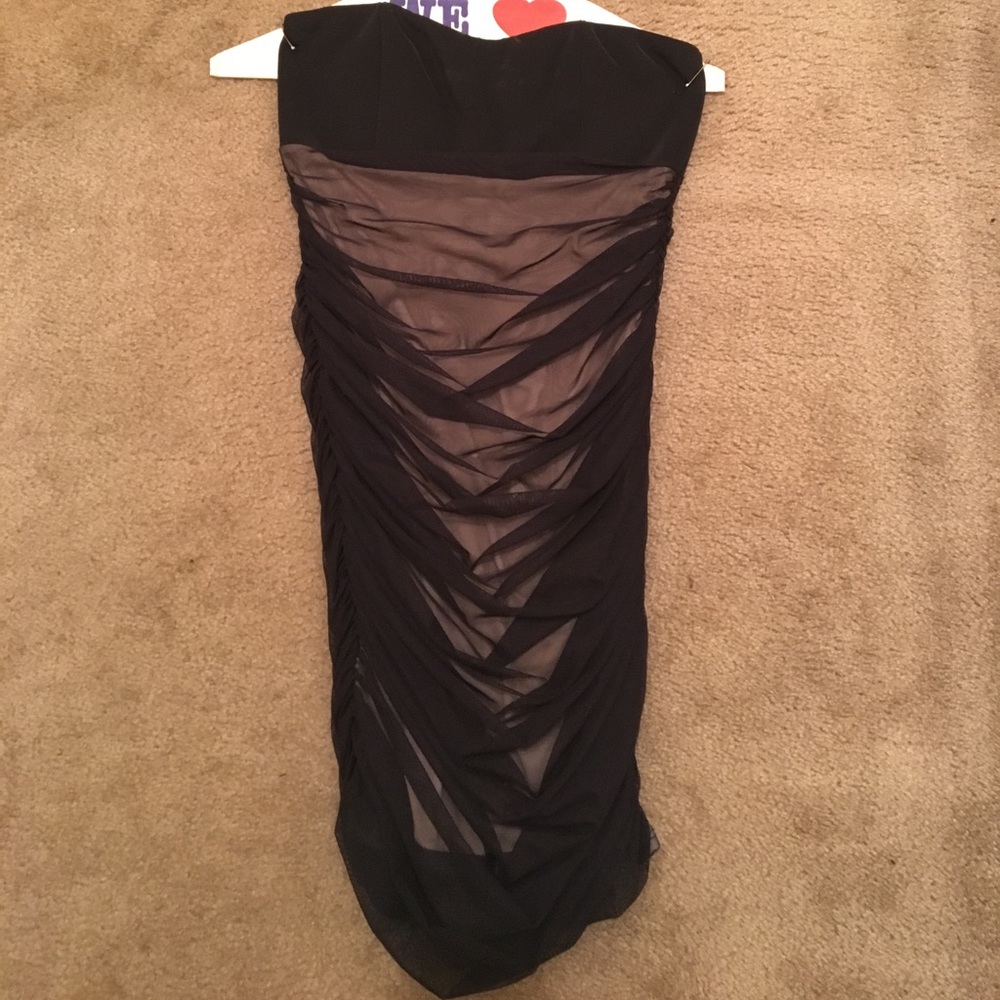 Strapless NYE dress