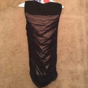 Strapless NYE dress