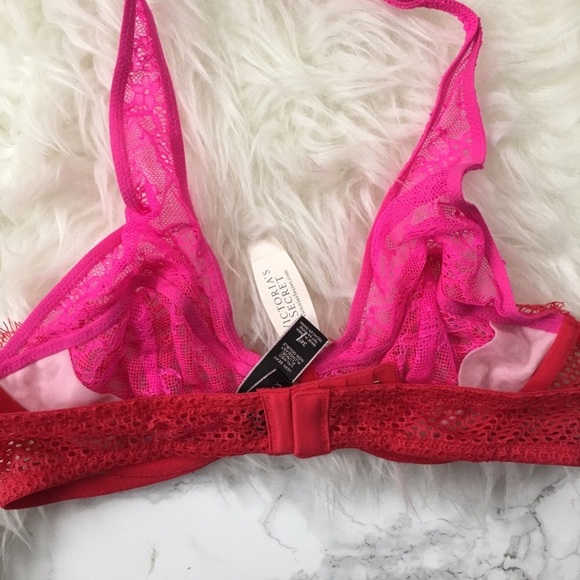 Victoria's Secret sheer lace halter bra / bralette - Picture 4 of 5