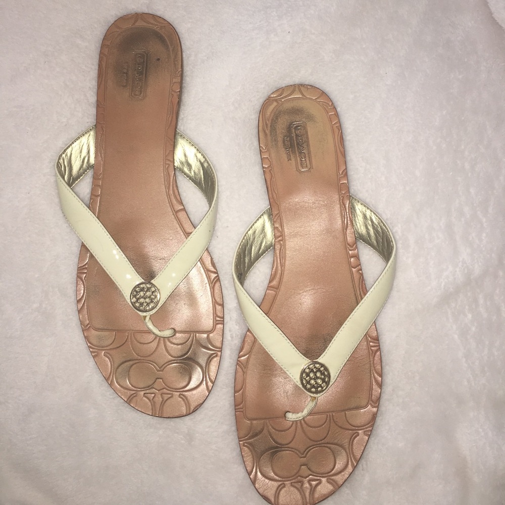 Coach Flip Flops