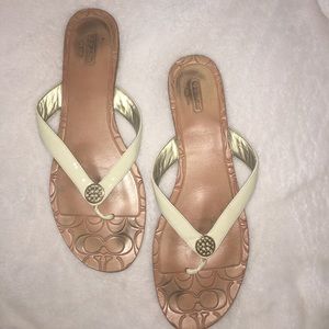 Coach Flip Flops