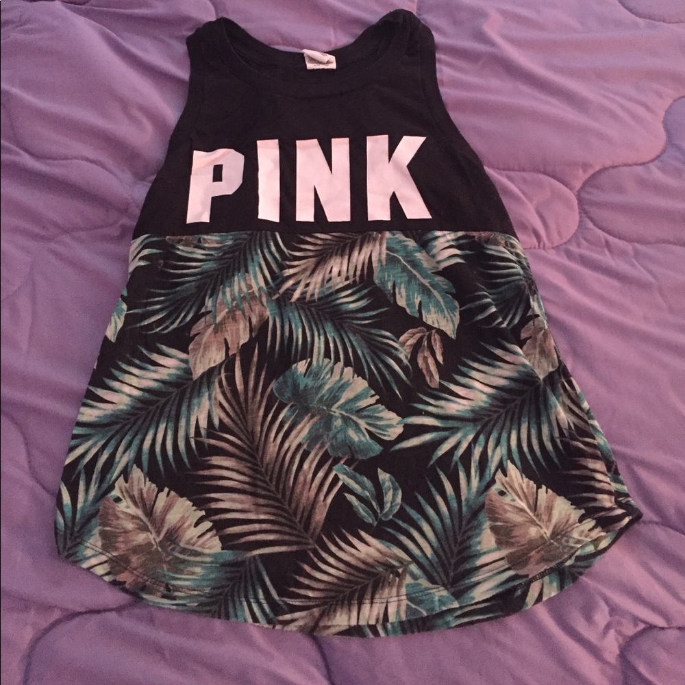 VS PINK muscle tee