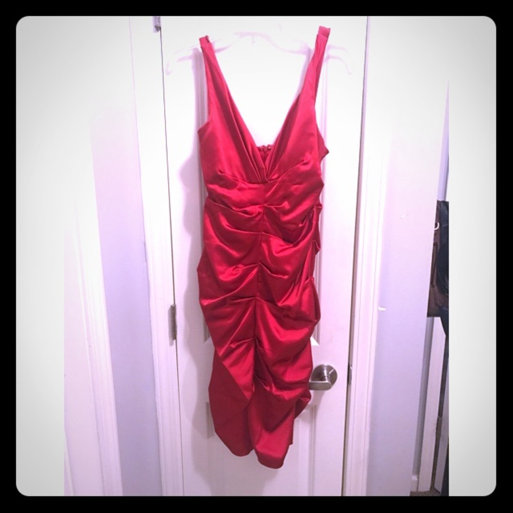 Red Cocktail Dress