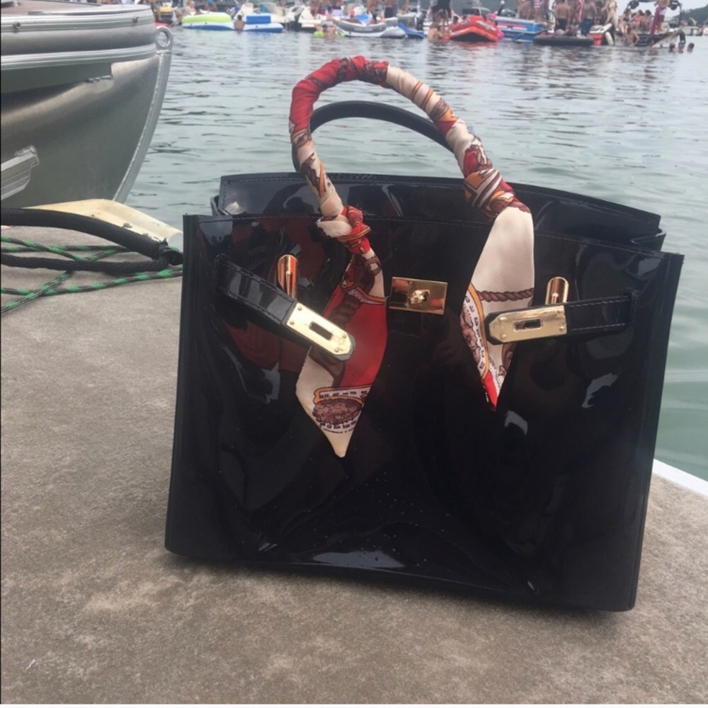 Black Beachkin Waterproof Handbag