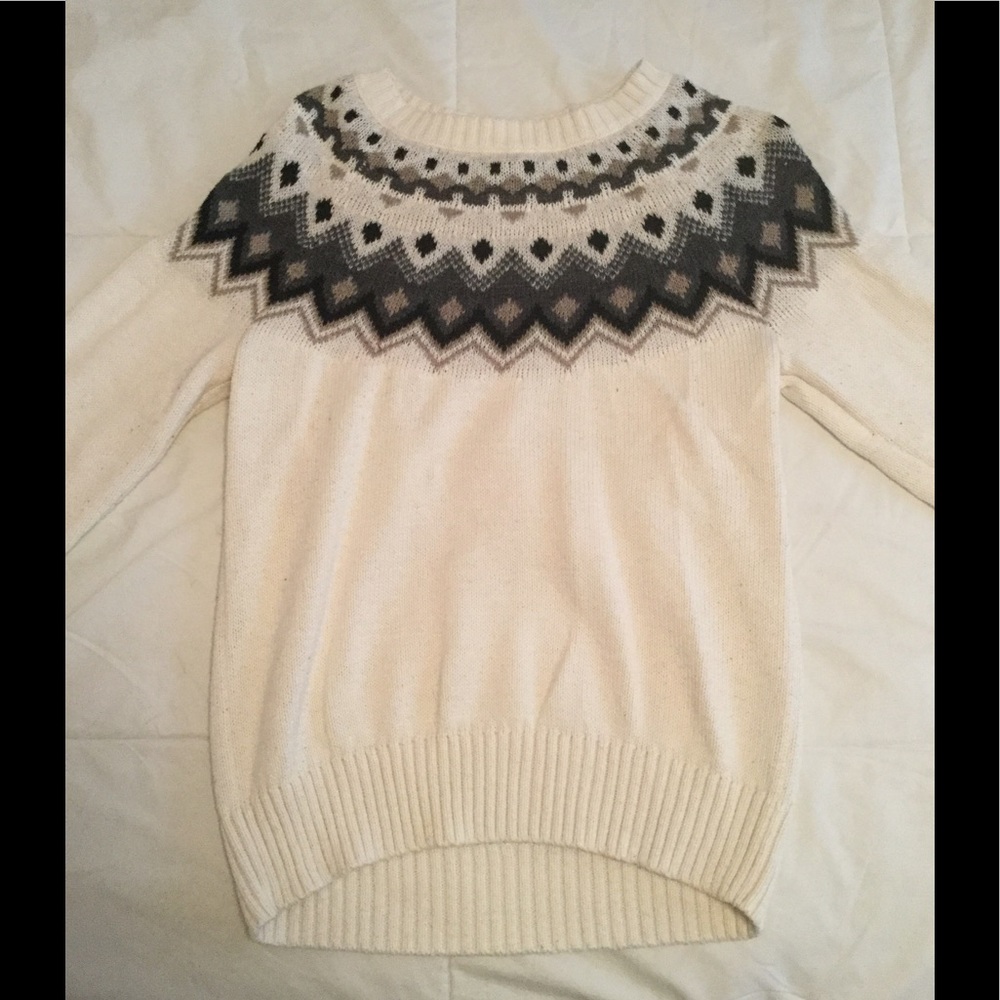 Patterned Winter Sweater