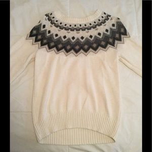 Patterned Winter Sweater