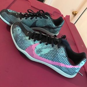 Women's Nike running shoe with grips