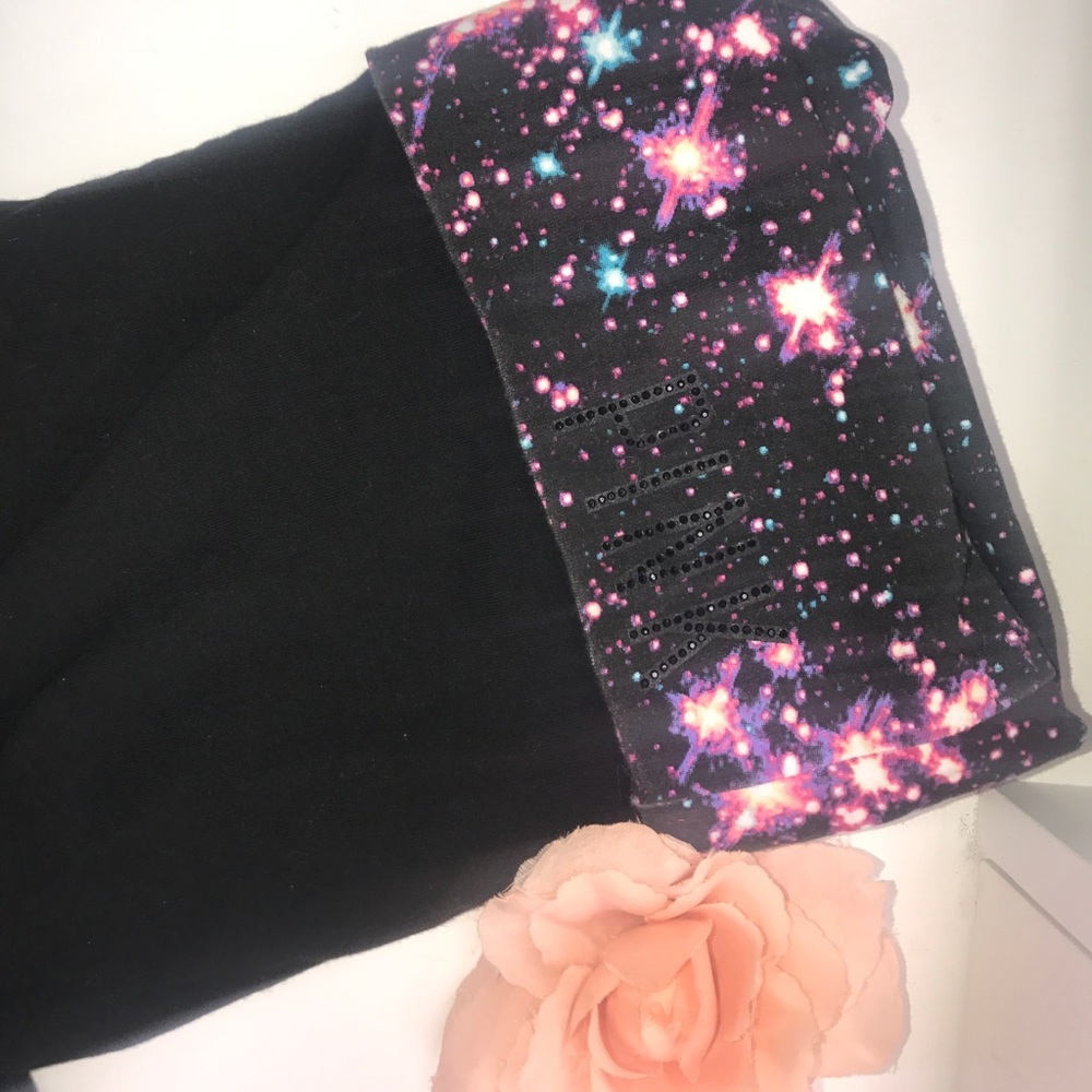 Pink skinny leggings