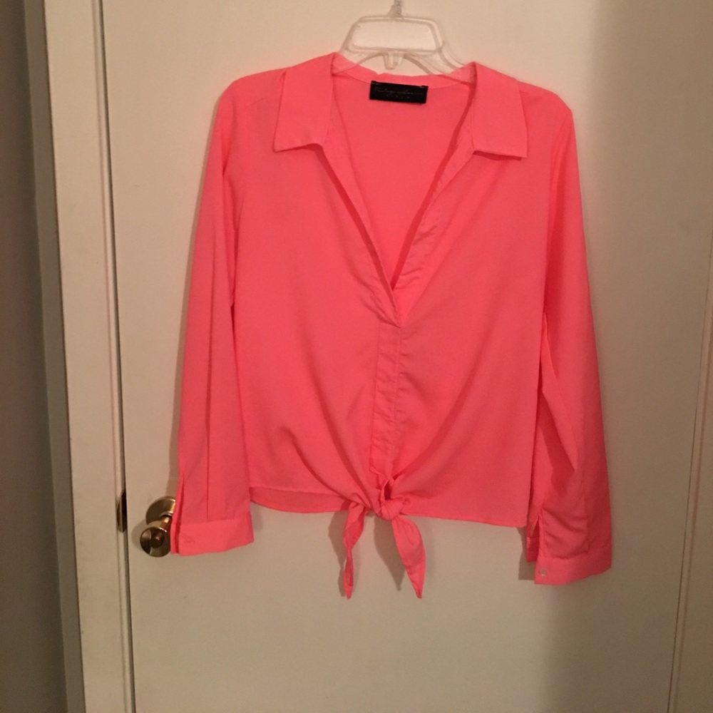 Pink blouse