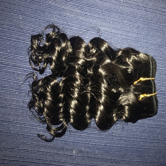 Human deep wave hair
