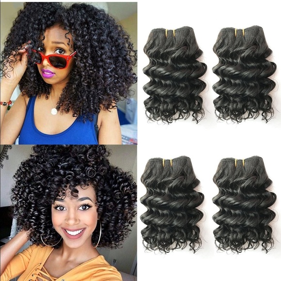 Human deep wave hair main image 7