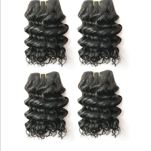 Human deep wave hair main image 5