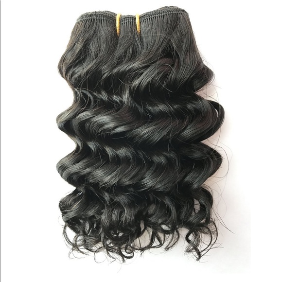 Human deep wave hair