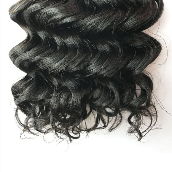 Human deep wave hair