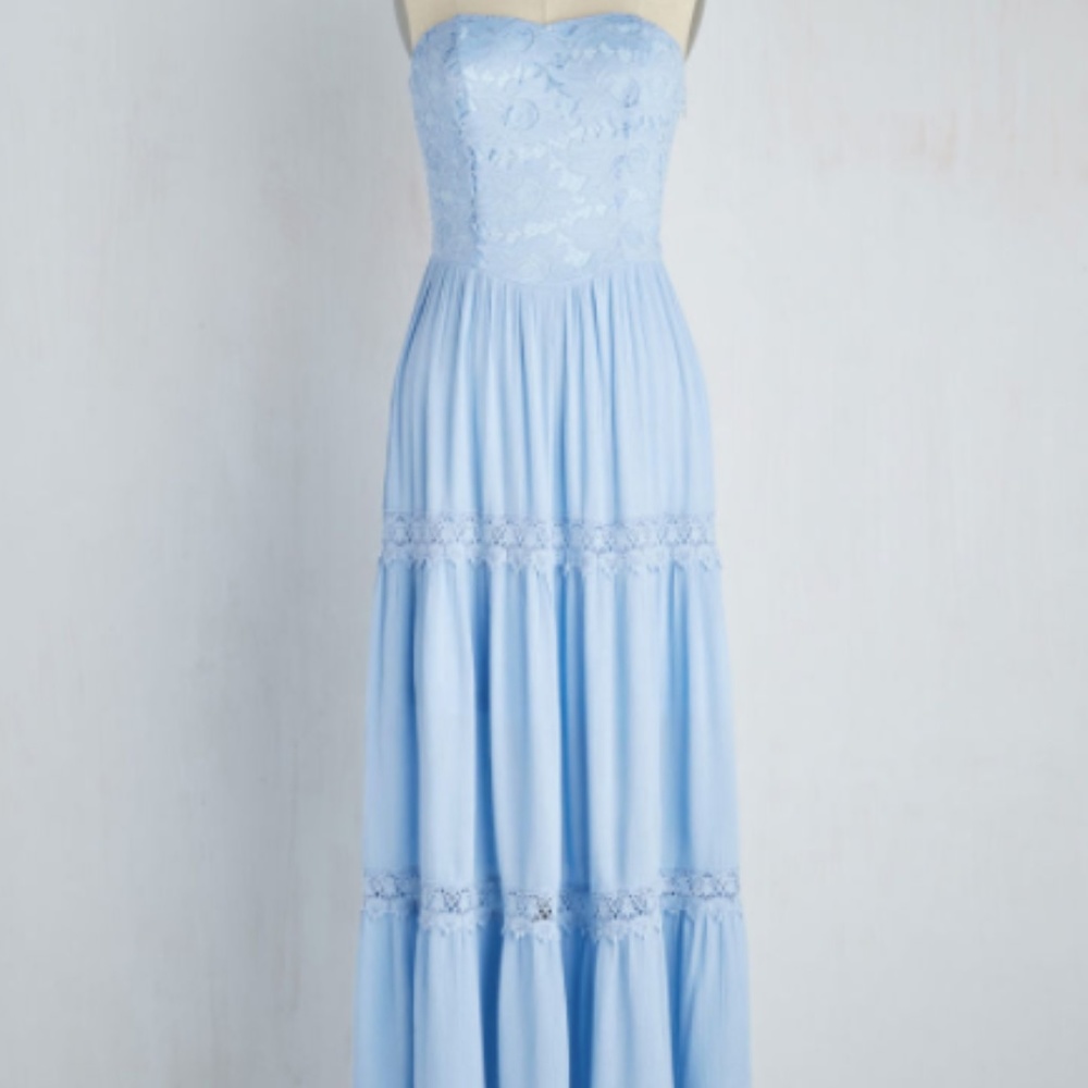 Baby Blue Maxi Dress