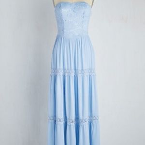 Baby Blue Maxi Dress