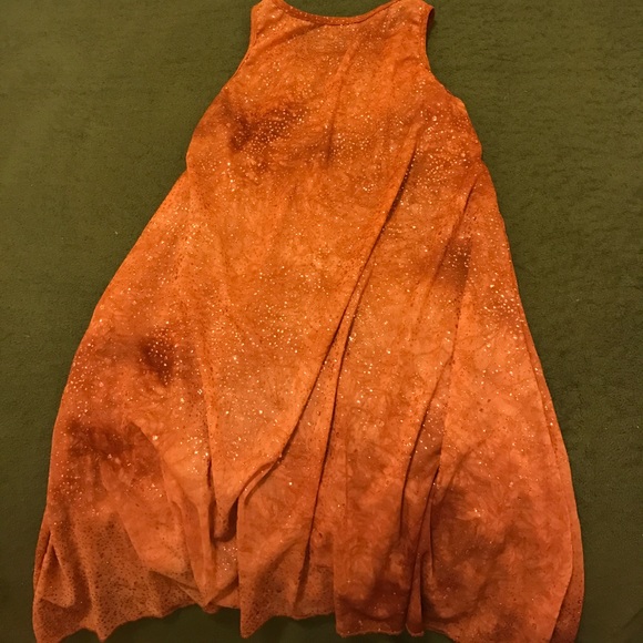 Orange sparkle top - Picture 2 of 2
