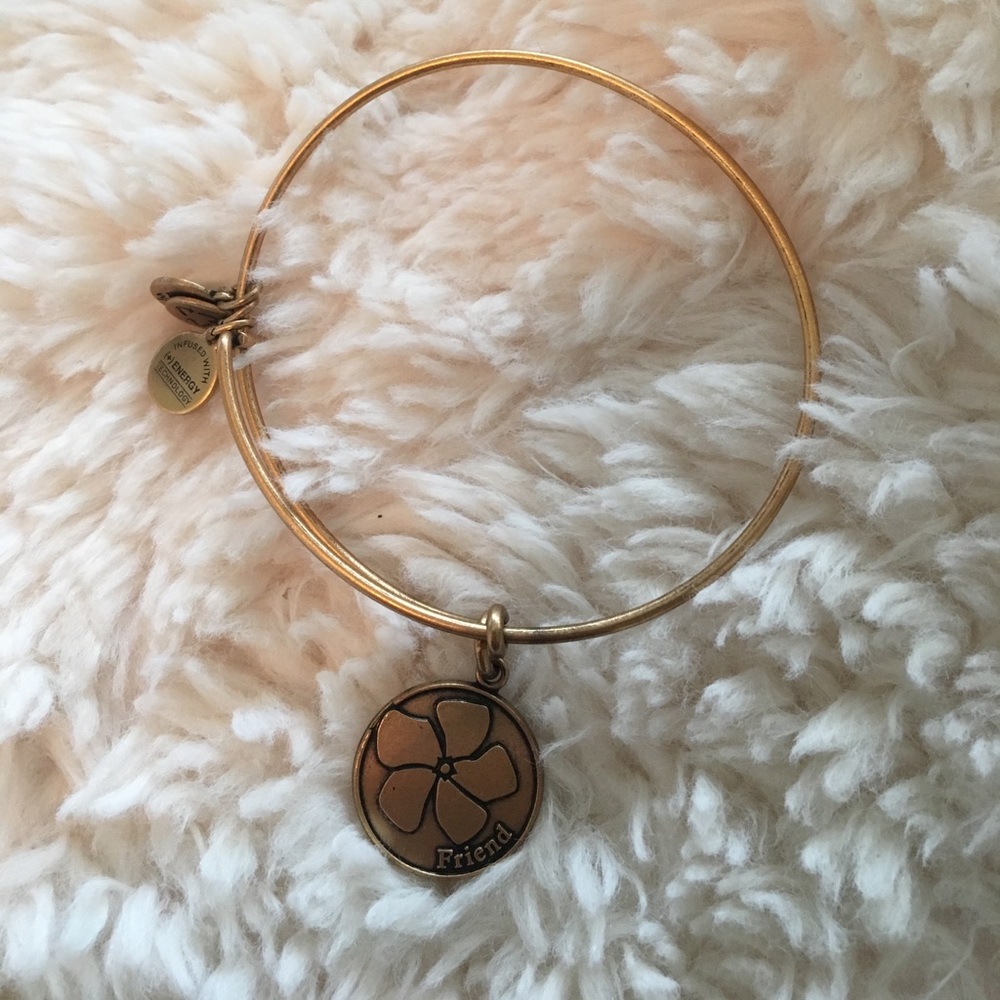 Alex and Ani "Friend" charm bracelet