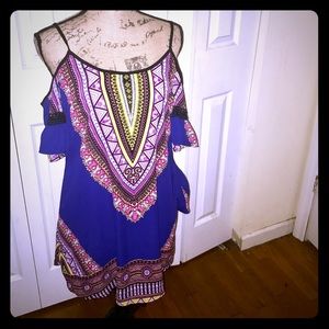 Purple Boho Dress/Tunic