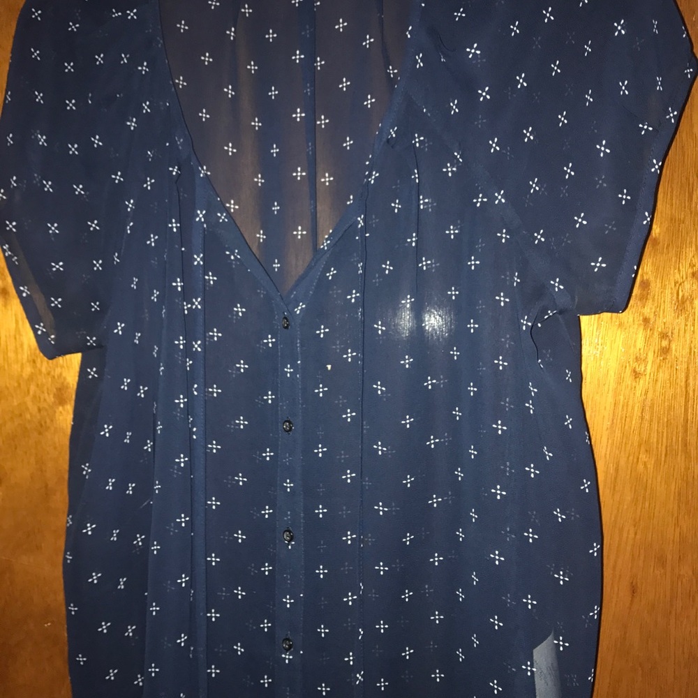 Shear blouse
