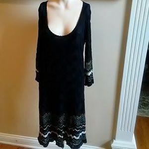 Missoni Black Multi- colored Dress