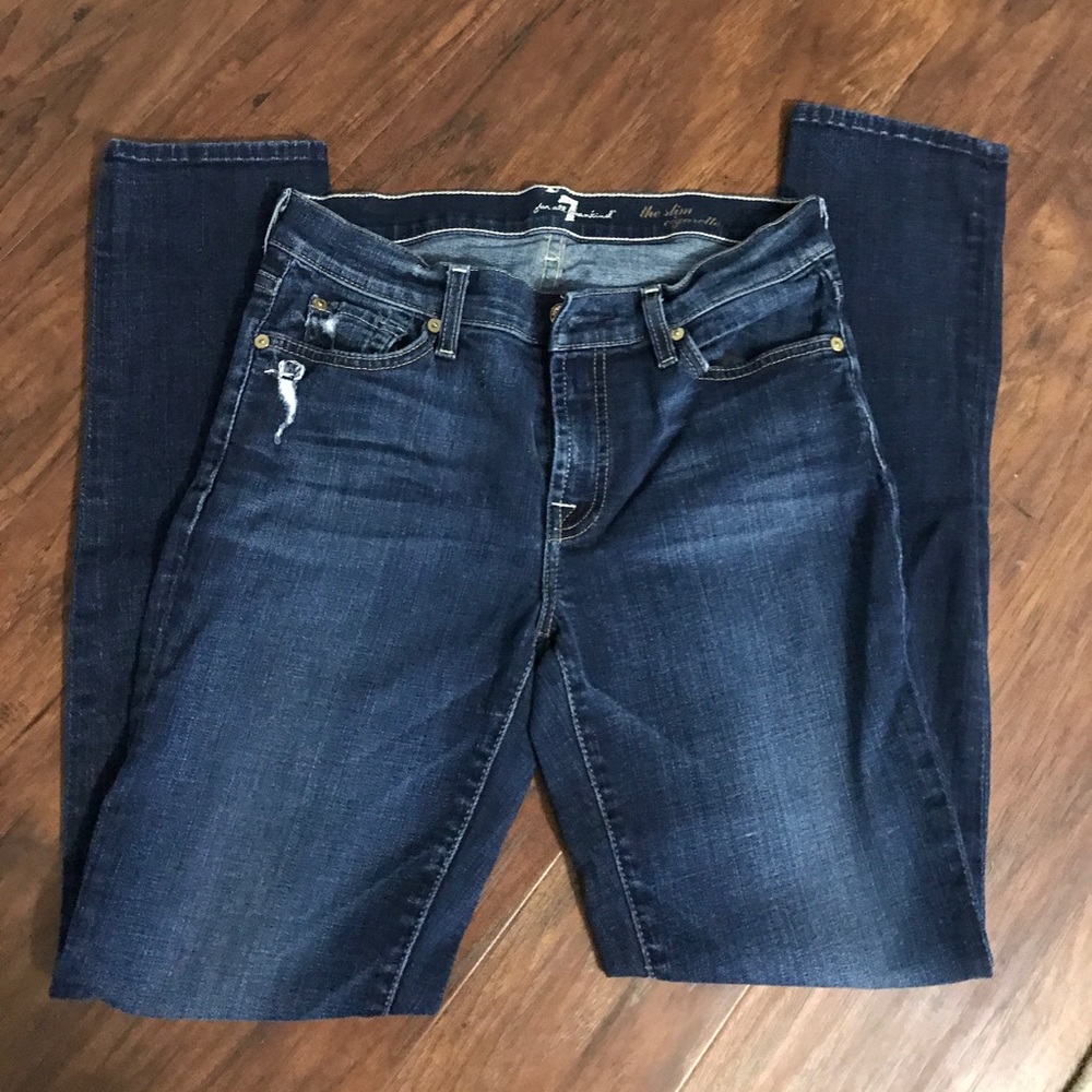 Distressed Jeans