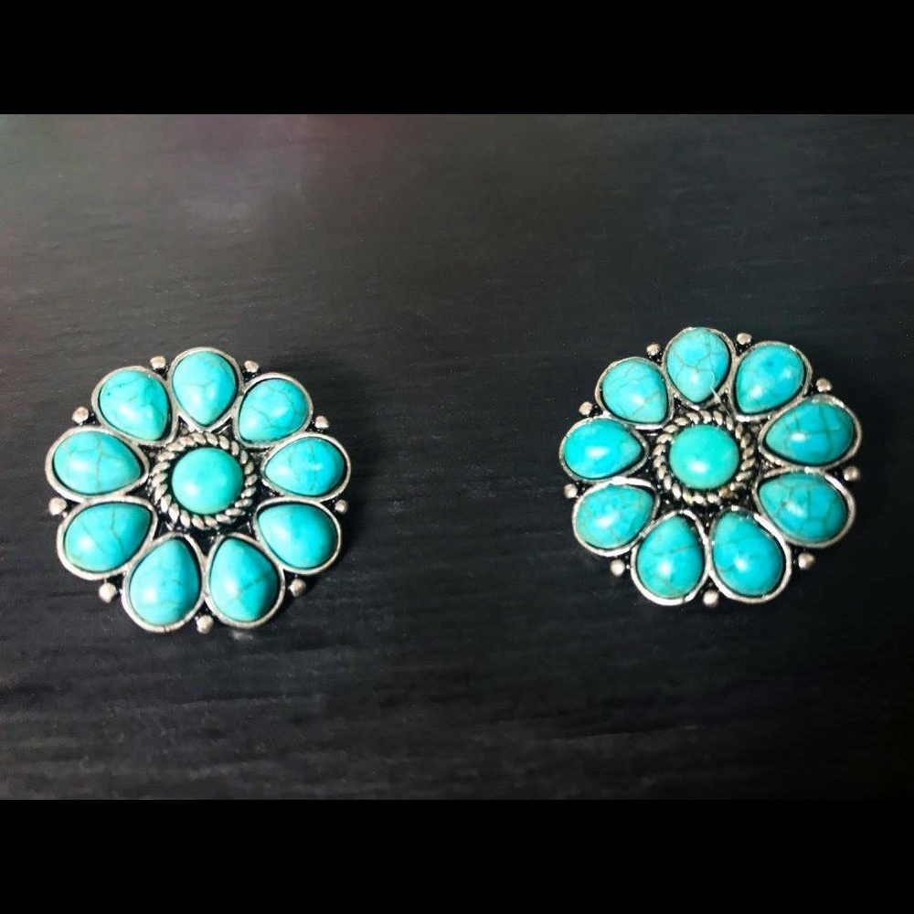 Turquoise earrings