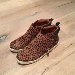 Rebecca Minkoff Cheetah high top sneakers