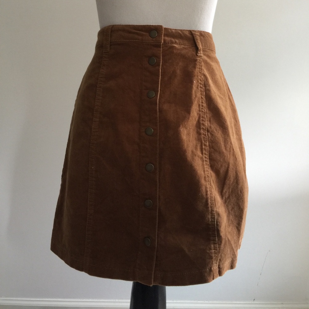 Corduroy skirt