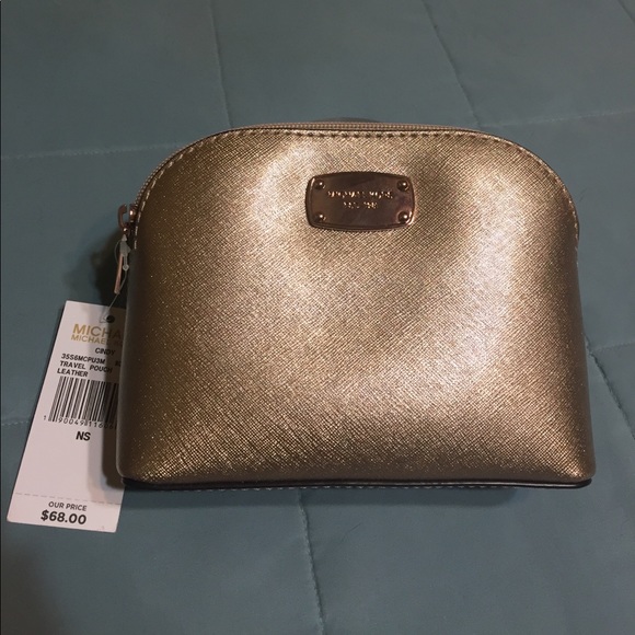 Michael Kors Handbags - Michael KORS leather travel pouch NWT